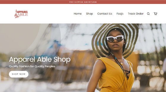 Apparel Able – Shopify Dropshipping Store