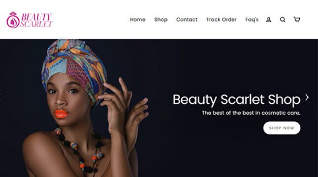 Beauty Scarlet - Shopify Dropshipping Store