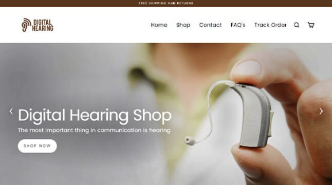 Digital Hearing - Shopify Dropshipping Store