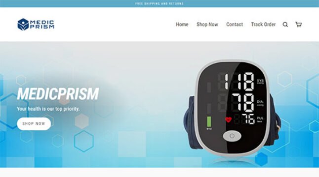 Medicprism - Shopify Dropshipping Store