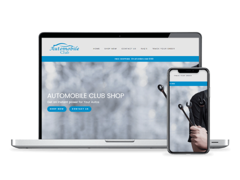 Automobile Club - Shopify Dropshipping Store
