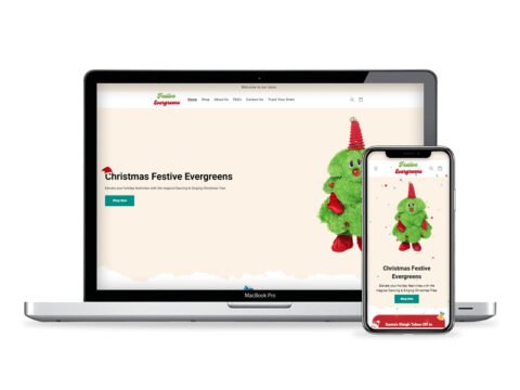 Festive Evengreeens - Shopify Dropshipping Store