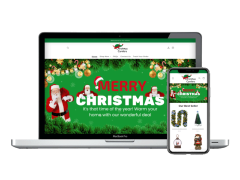 Christmas Carolers - Shopify Dropshipping Store